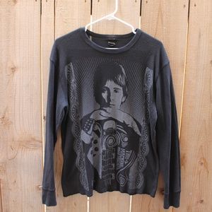 Vintage Obey thermal t shirt